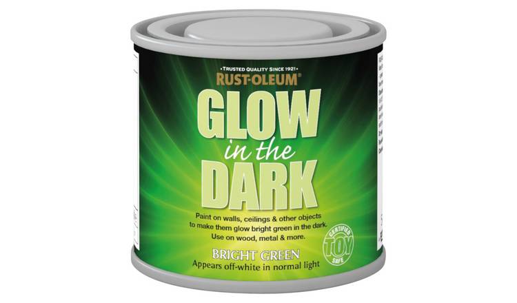 Rust-Oleum Glow in the Dark Paint 125ml - Bright Green