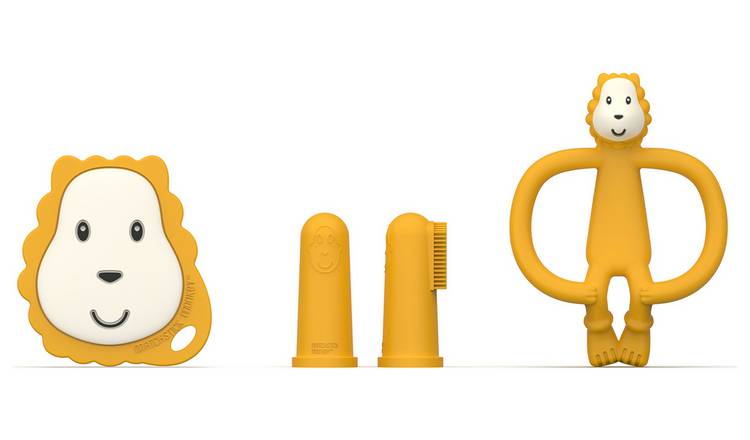 Matchstick Monkey Teething Set - Lion