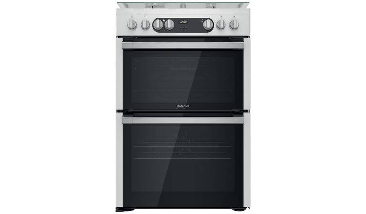 Hotpoint HDM67G9C2CX/U 60cm Dual Fuel Cooker - S/Steel