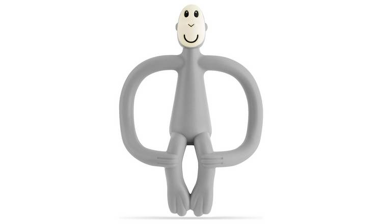Matchstick Monkey Teething Toy - Grey