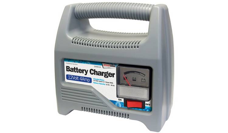 Streetwize 4 Amp Heavy Duty Automatic 12V Battery Charger