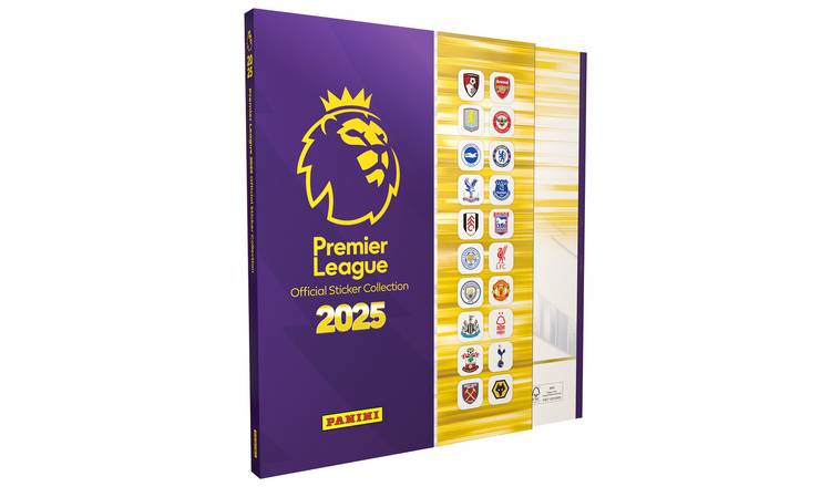 Panini Premier League Hardback Binder Sticker Collection