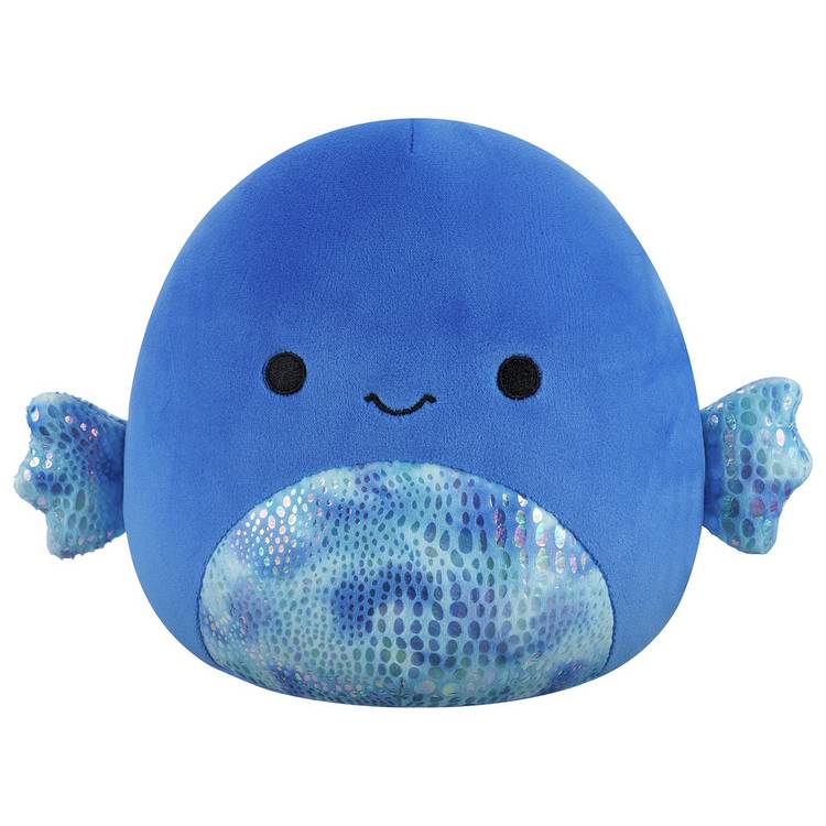 Squishmallows 7.5" Kobester The Blue Betta Fish Plush Toy 0