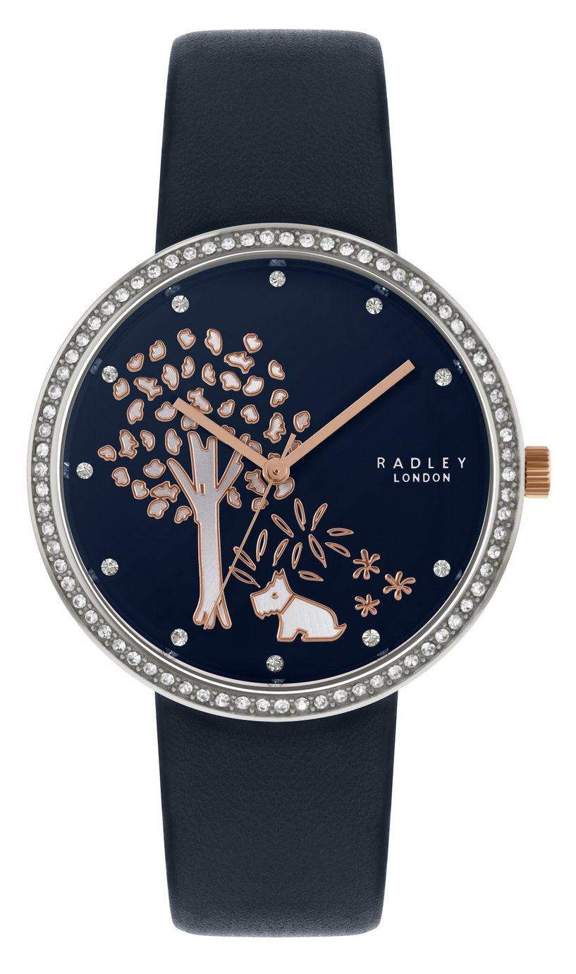 Radley London Blue Leather Strap Watch