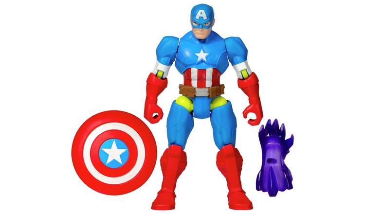 Marvel Mixmasher Captain America Figure