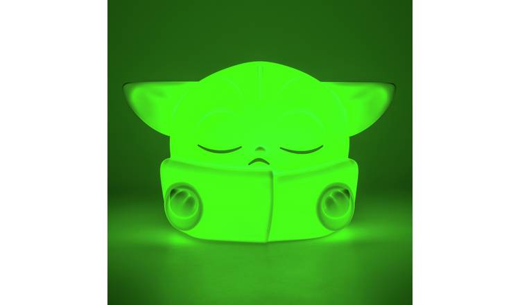 The Mandalorian Grogu SquishyGlo Desk Lamp - Green