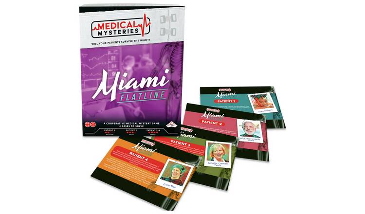Tomy Medical Mysteries Miami Board Game