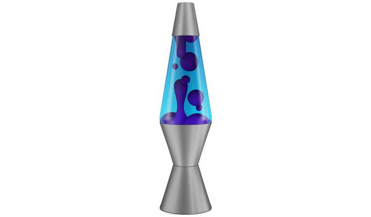 Lava 17in Midnight Cascade Lamp - Blue