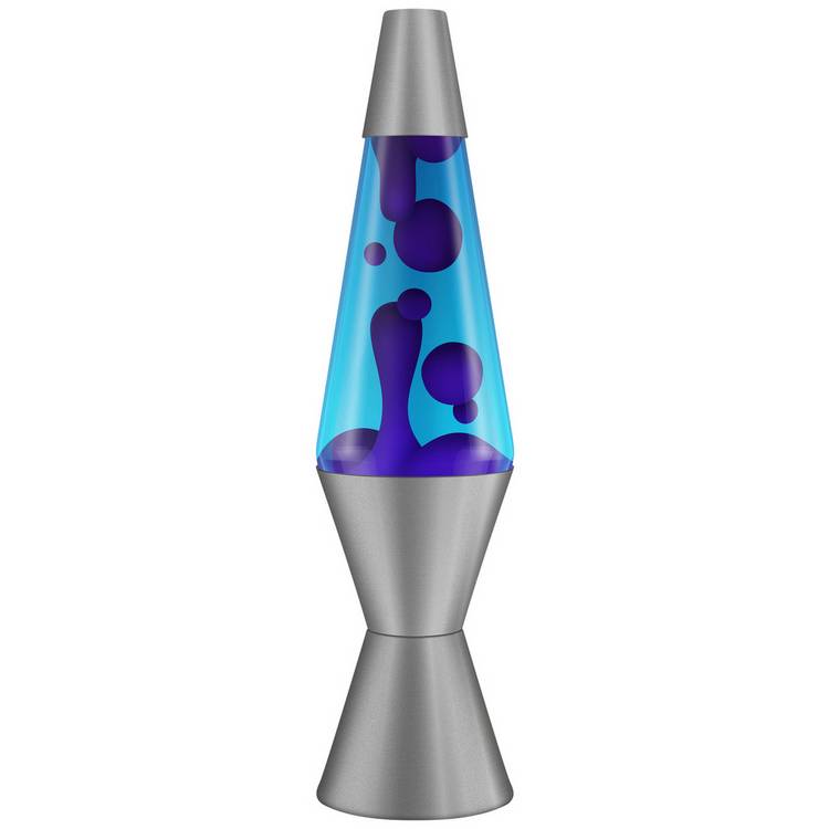 Lava 17in Midnight Cascade Lamp - Blue 0