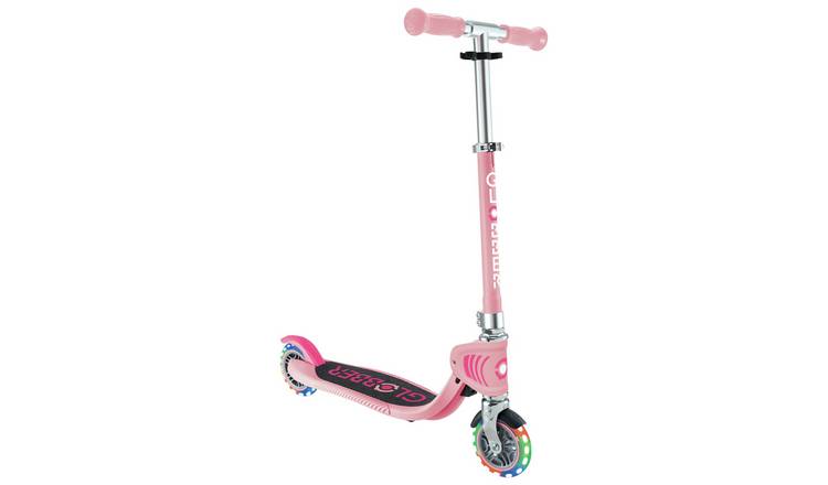 Globber Flow Kids Foldable 2 Wheel Scooter - Pastel Pink