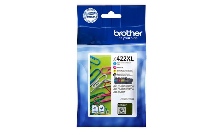 Brother LC422XLVAL Ink Cartridge Multipack - Black & Colour