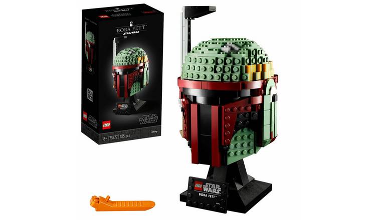 Buy Lego Star Wars Boba Fett Helmet Collectors Set 75277 Lego Argos