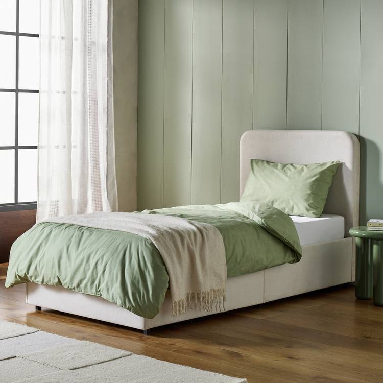 Habitat Chadwell Wooden Single Storage Bed - Natural 0