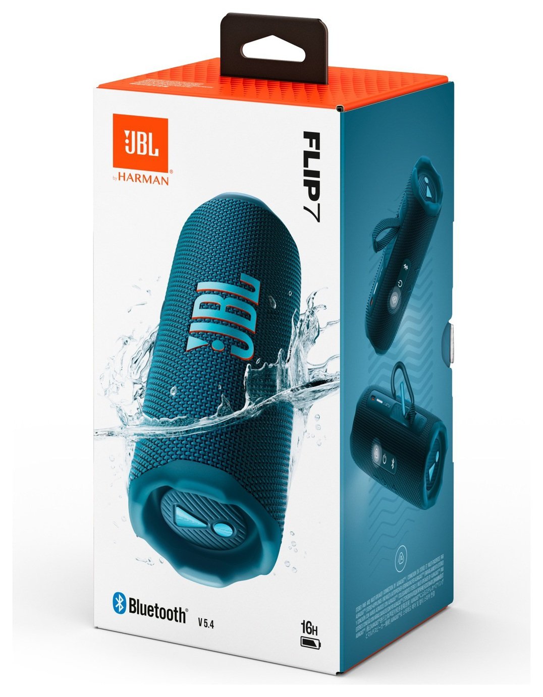 Buy JBL Flip 7 Portable Bluetooth Speaker - Blue | Bluetooth