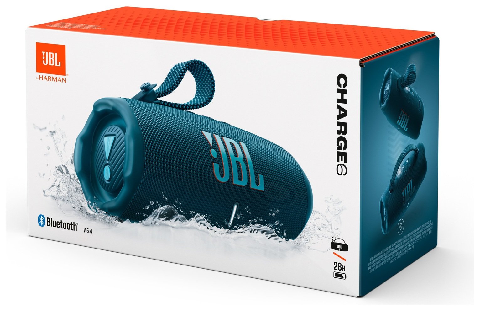 Buy JBL Charge 6 Portable Bluetooth Speaker - Blue | Bluetooth