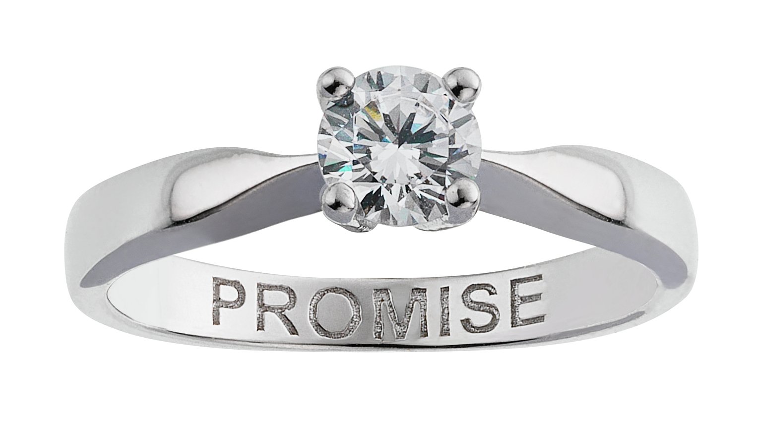 Revere Sterling Silver Cubic Zirconia 'Promise' Ring Review