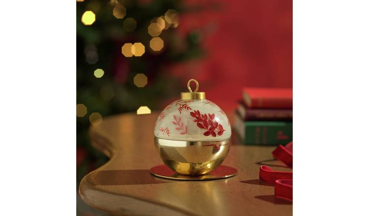 Argos Home Small Bauble Boxed Candle - Christmas Spice