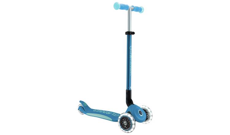 Globber Elite Glow Lights Scooter Blue