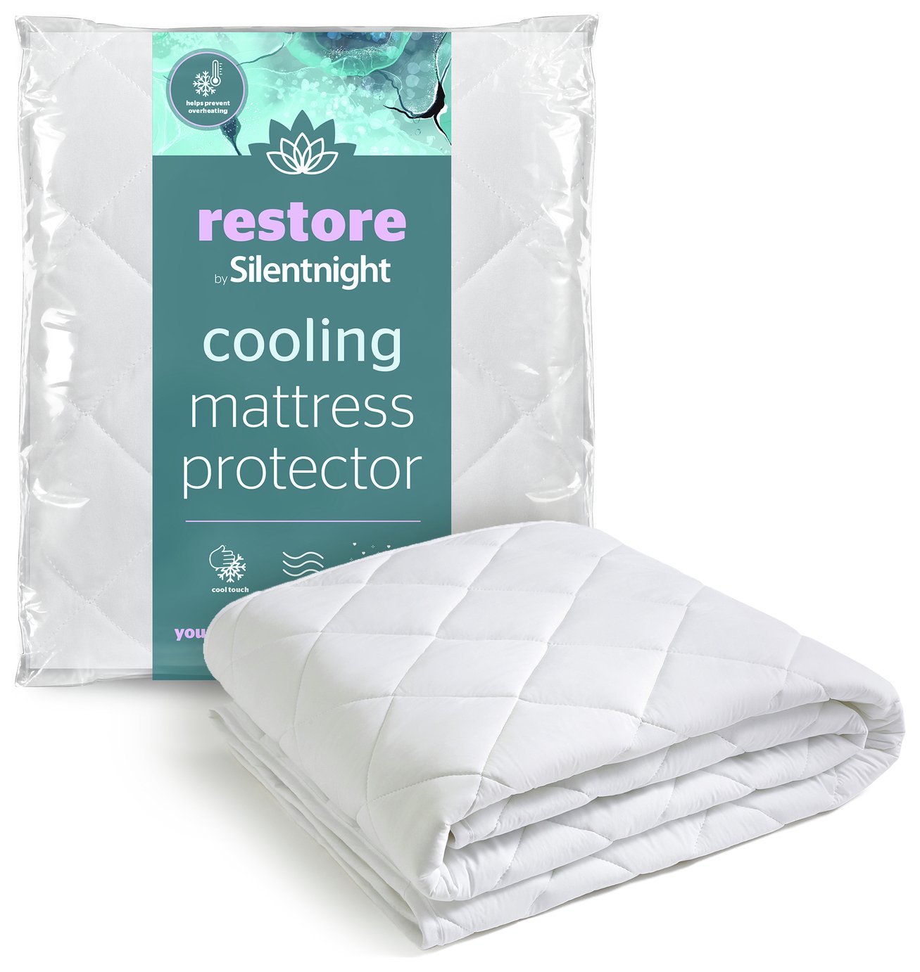 Buy Silentnight Restore Cooling Mattress Protector - Single