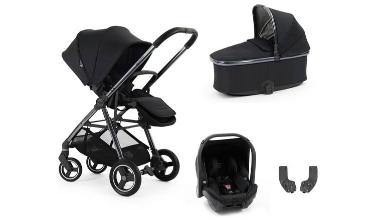 BabyStyle Oyster Gravity+ 4 Piece Travel System - Carbonite