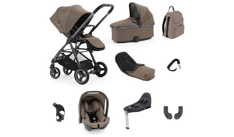 BabyStyle Oyster Gravity 9 Pack Travel System - Mink