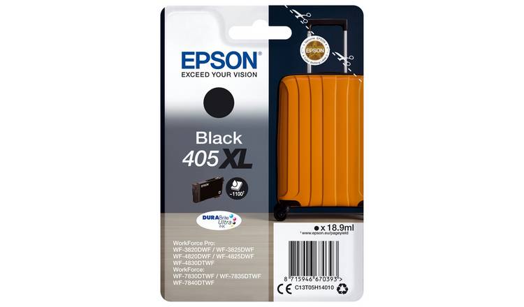 Epson 405XL DURABrite Ultra Ink Cartridges - Black
