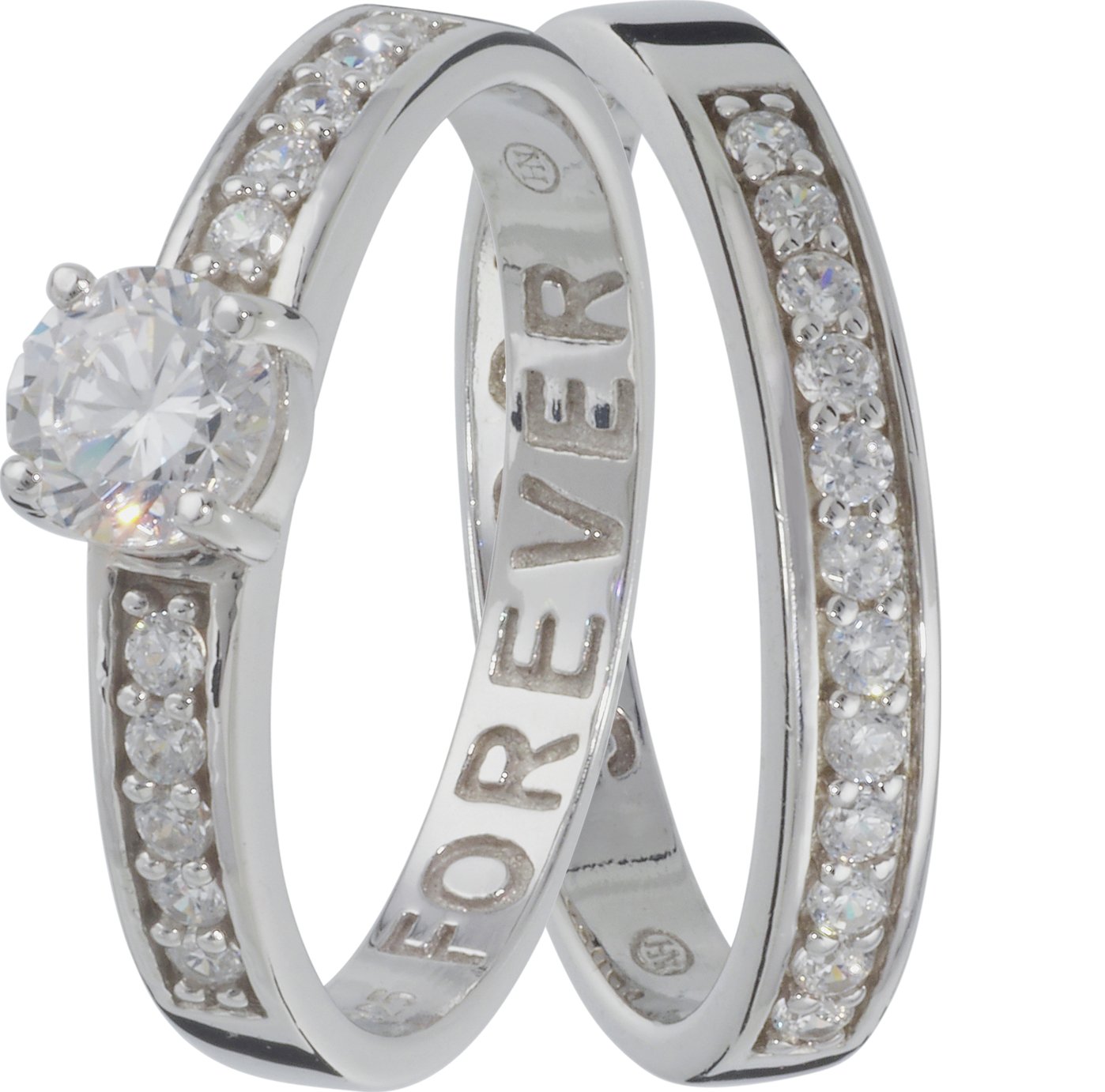 Revere Sterling Silver Eternity Ring Set Review