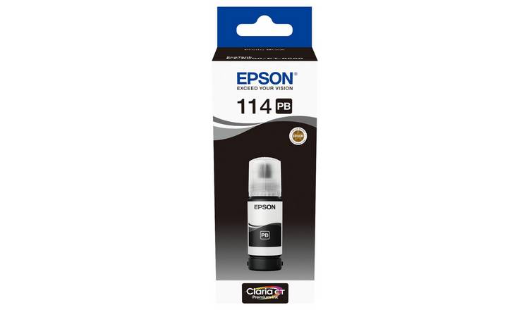 Epson 114 EcoTank Ink Bottle Refill - Photo Black