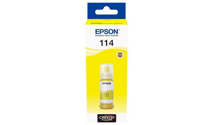Epson 114 EcoTank Ink Bottle Refill - Yellow