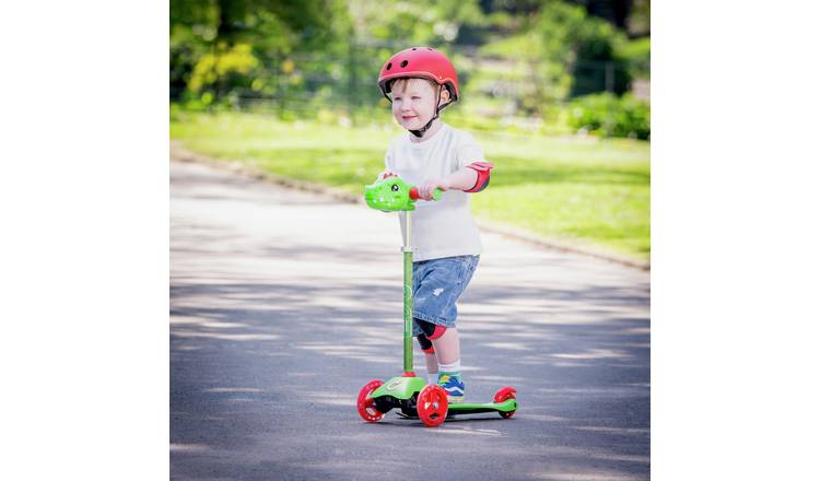 Evo Light Up Mini Cruiser 3 Wheel Scooter - Green
