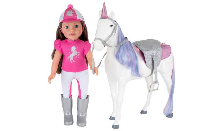 Designafriend Horse and Dolls Outfit Playset
