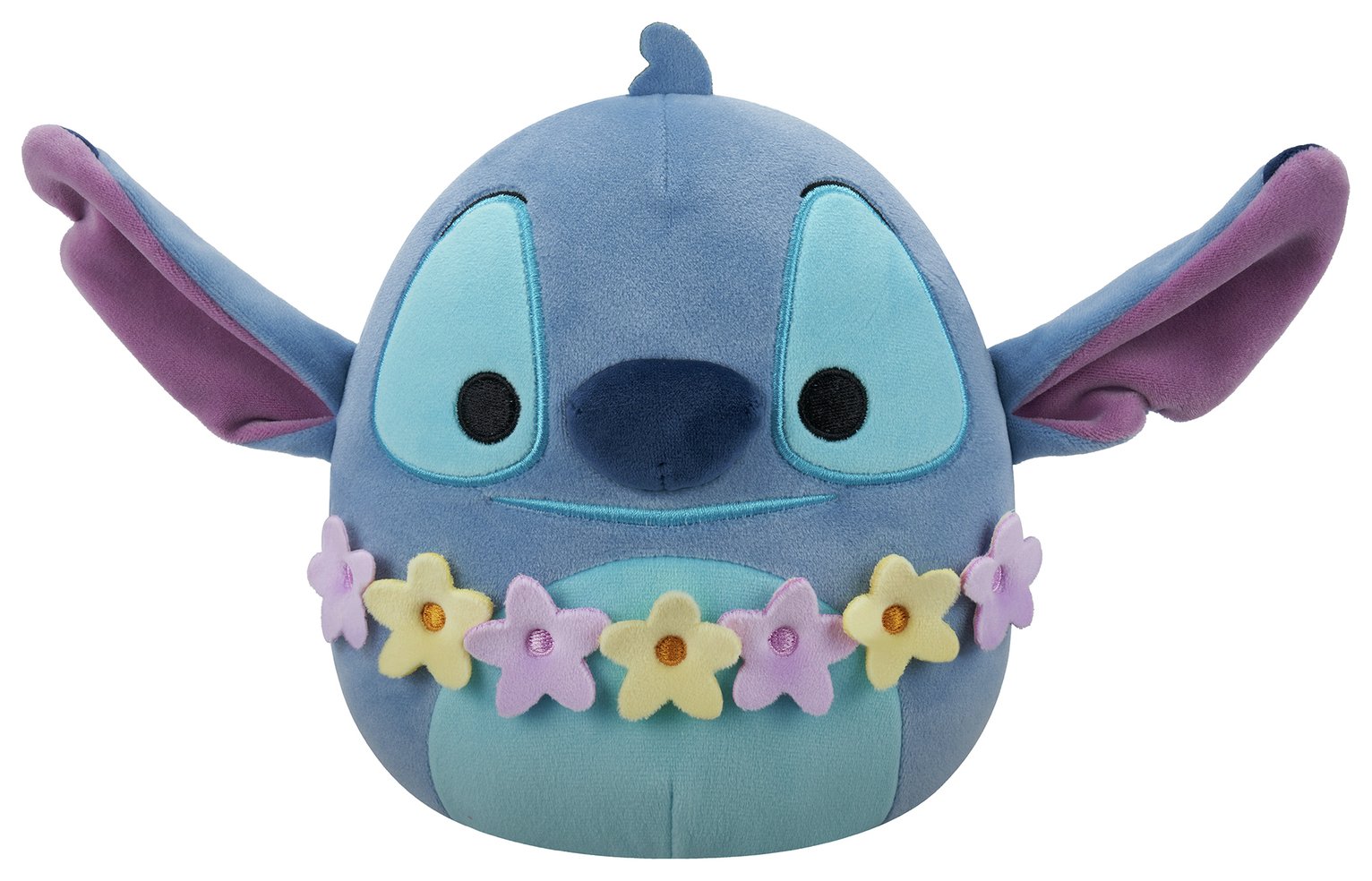 Squishmallows Disney Stitch Wearing  Lei 10 inch Plush
