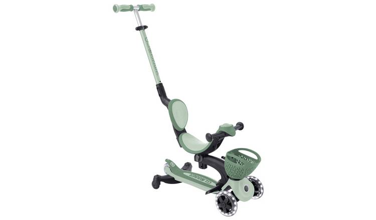 Globber Go Up Baby 360 Lights 3 Wheel Scooter – Sage