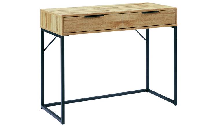 Julian Bowen Bali 2 Drawer Dressing Table - Oak