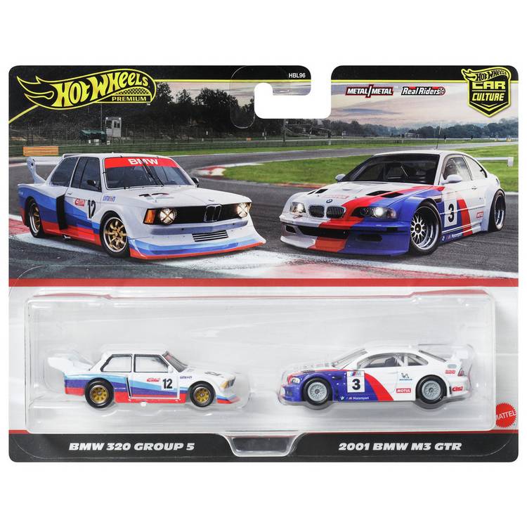 Hot Wheels Premium BMW Toy Cars Collector Culture 2-Pack 0