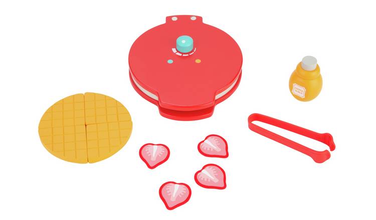 Chad Valley Wooden Toy Waffle Maker