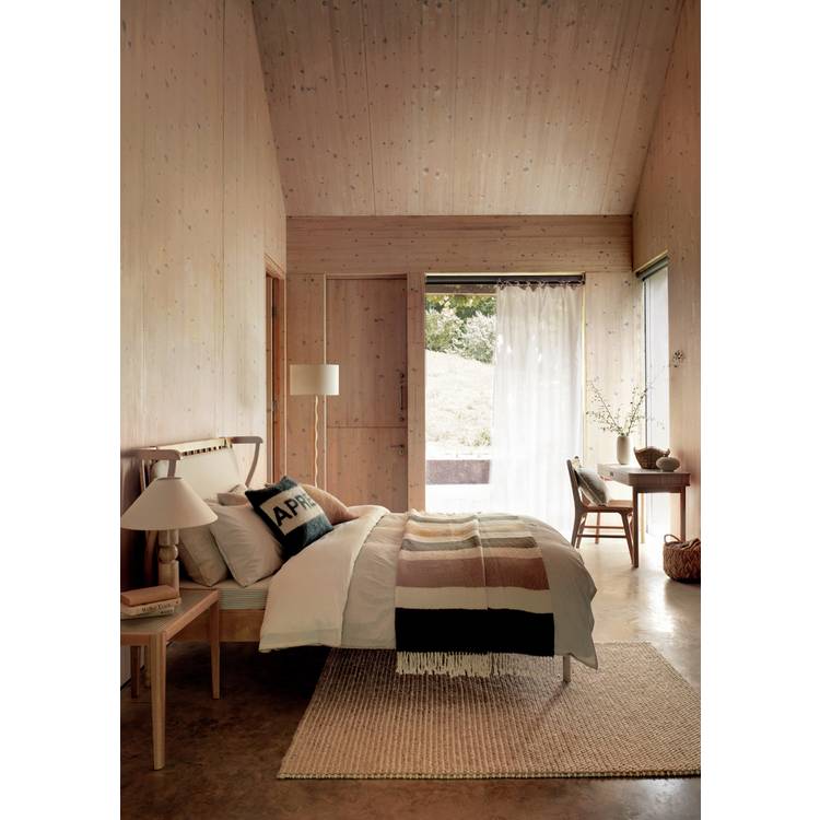 Habitat Hugh Wooden Kingsize Bed - Light Wood 0