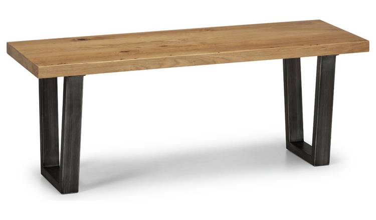 Julian Bowen Brooklyn Dining Bench - Oak