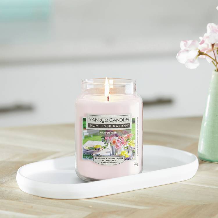 Yankee Home Inspiration Large Jar Candle - Garden Party 0