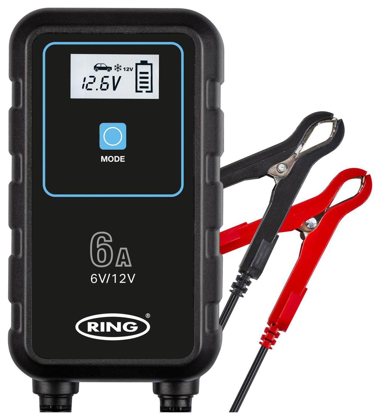 Ring 6V/12V 6 Amp Smart Car Battery Charger