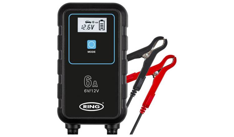 Ring 6V/12V 6 Amp Smart Car Battery Charger