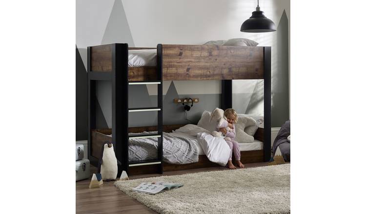 Julian Bowen Solomon Single Bunk Bed - Black