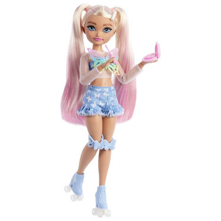 Dream Besties Malibu Barbie Roller Skating Fashion Doll 0