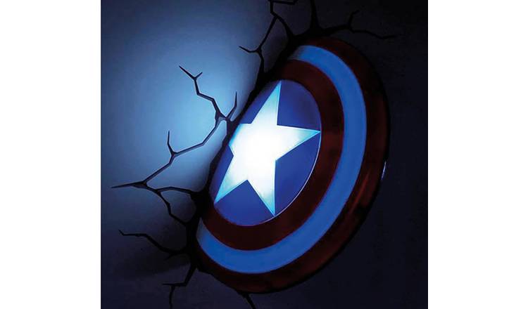 Marvel 3d on sale night light