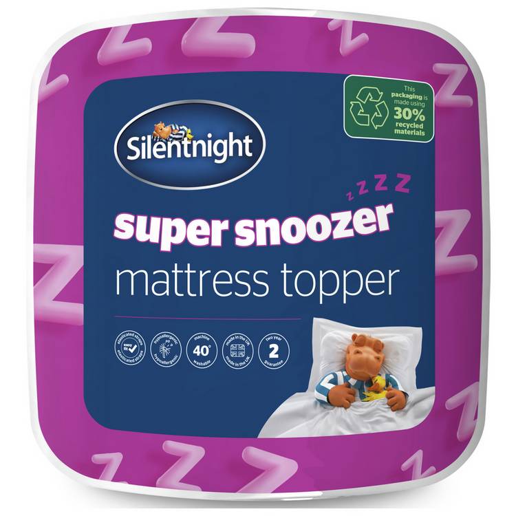 Silentnight Super Snoozer Mattress Topper - Single 0