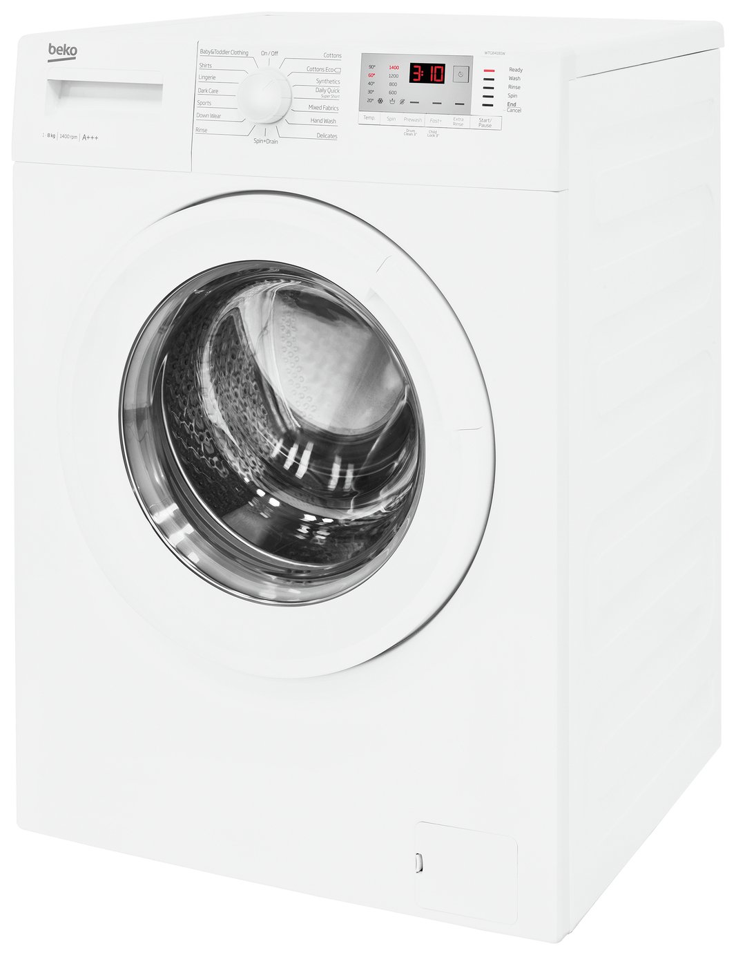 Beko WTG841B1W 8KG 1400 Spin Washing Machine Review