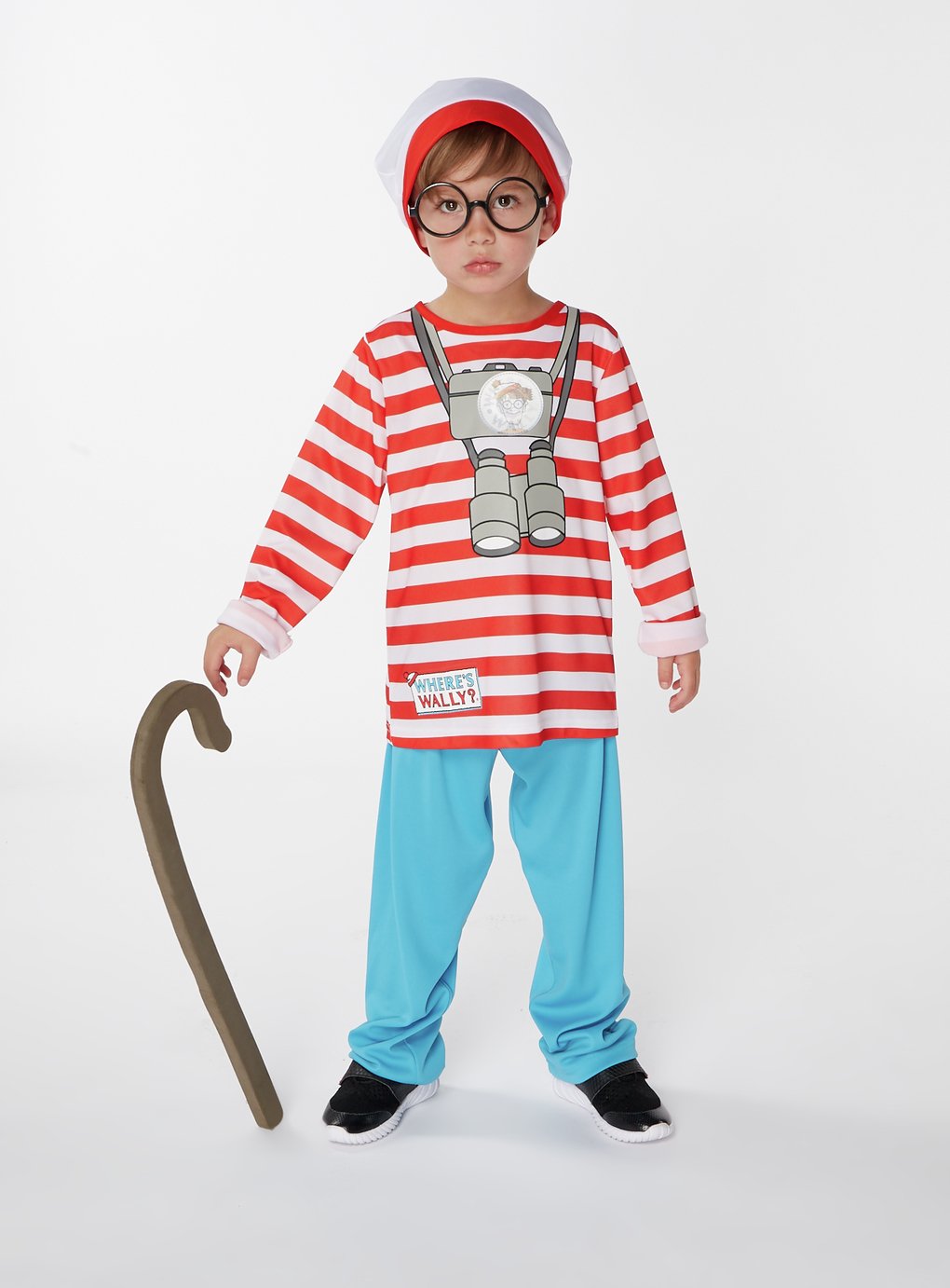 Where's Wally Fancy Dress Costume - 7-8 Years