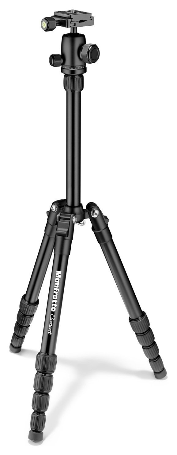 Manfrotto Element Traveller Small Camera Tripod Black 7473221