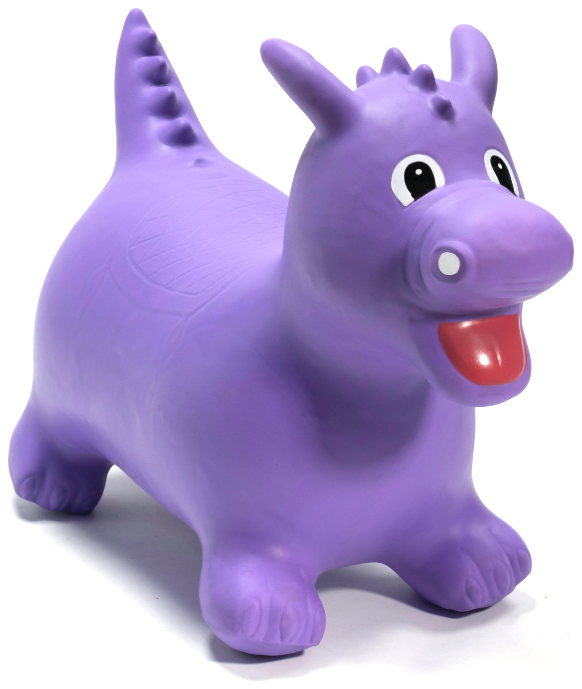 HappyHopperz Inflatable Bouncer Dino Purple HappyHopperz Inflatable Bouncer Dino Purple