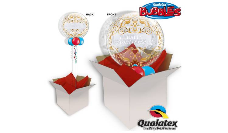 Classic Anniversary 22 Inch Bubble Balloon In A Box
